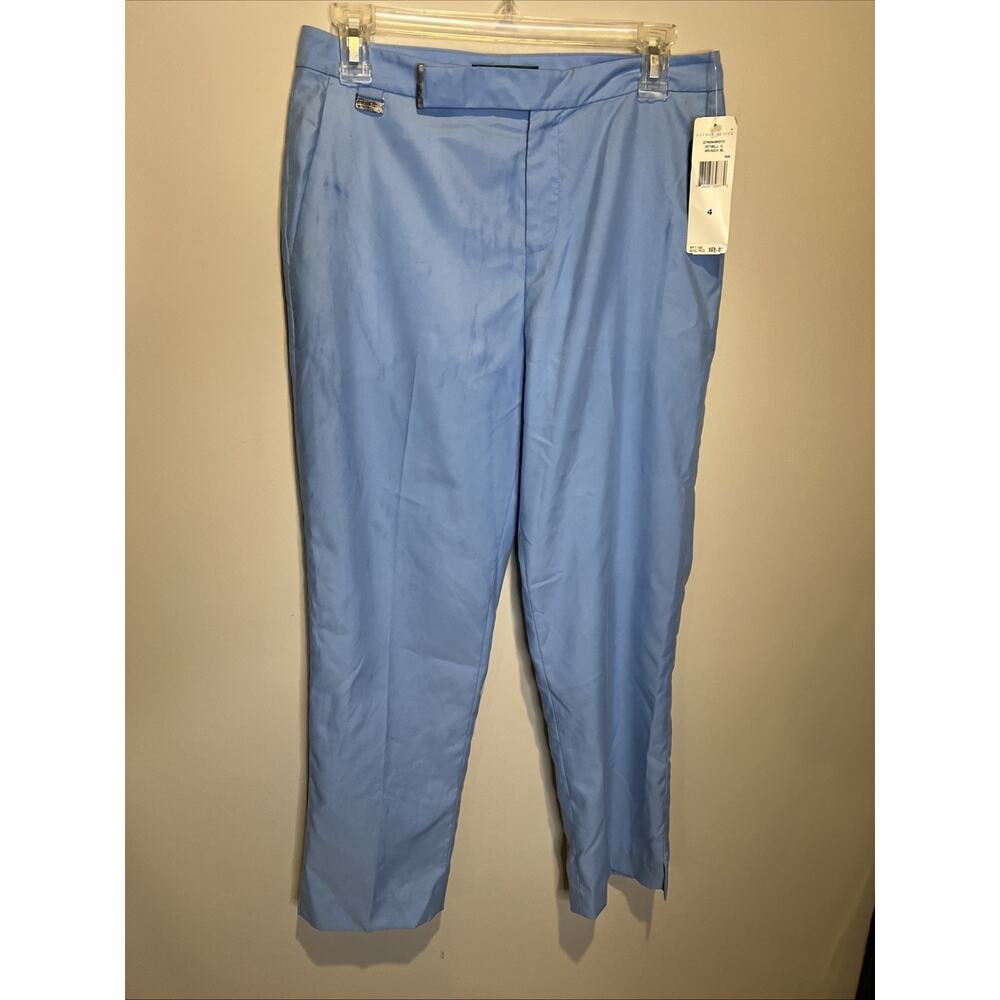 NWT Lauren Ralph Lauren Light Blue Golf Pants  Trouser Size 4‎